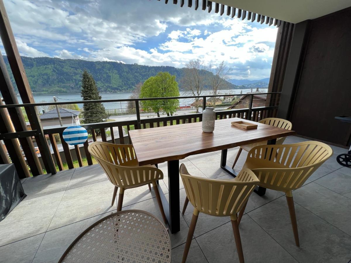 Ferienwohnung Mit Seeblick - Ossiacher See Gerlitzen 赛特朵夫 外观 照片