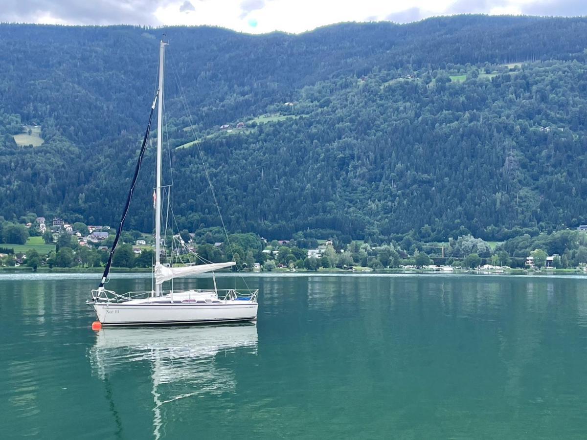 Ferienwohnung Mit Seeblick - Ossiacher See Gerlitzen 赛特朵夫 外观 照片