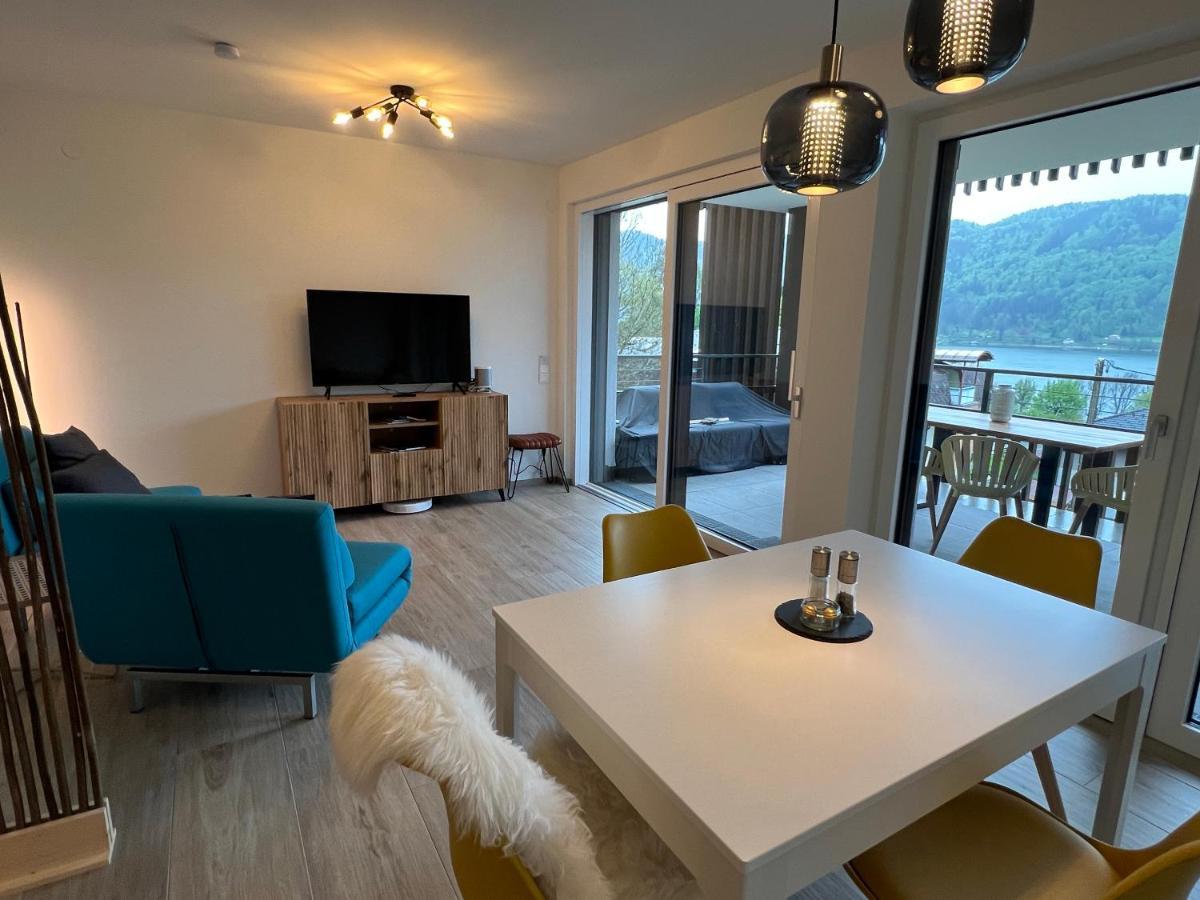 Ferienwohnung Mit Seeblick - Ossiacher See Gerlitzen 赛特朵夫 外观 照片
