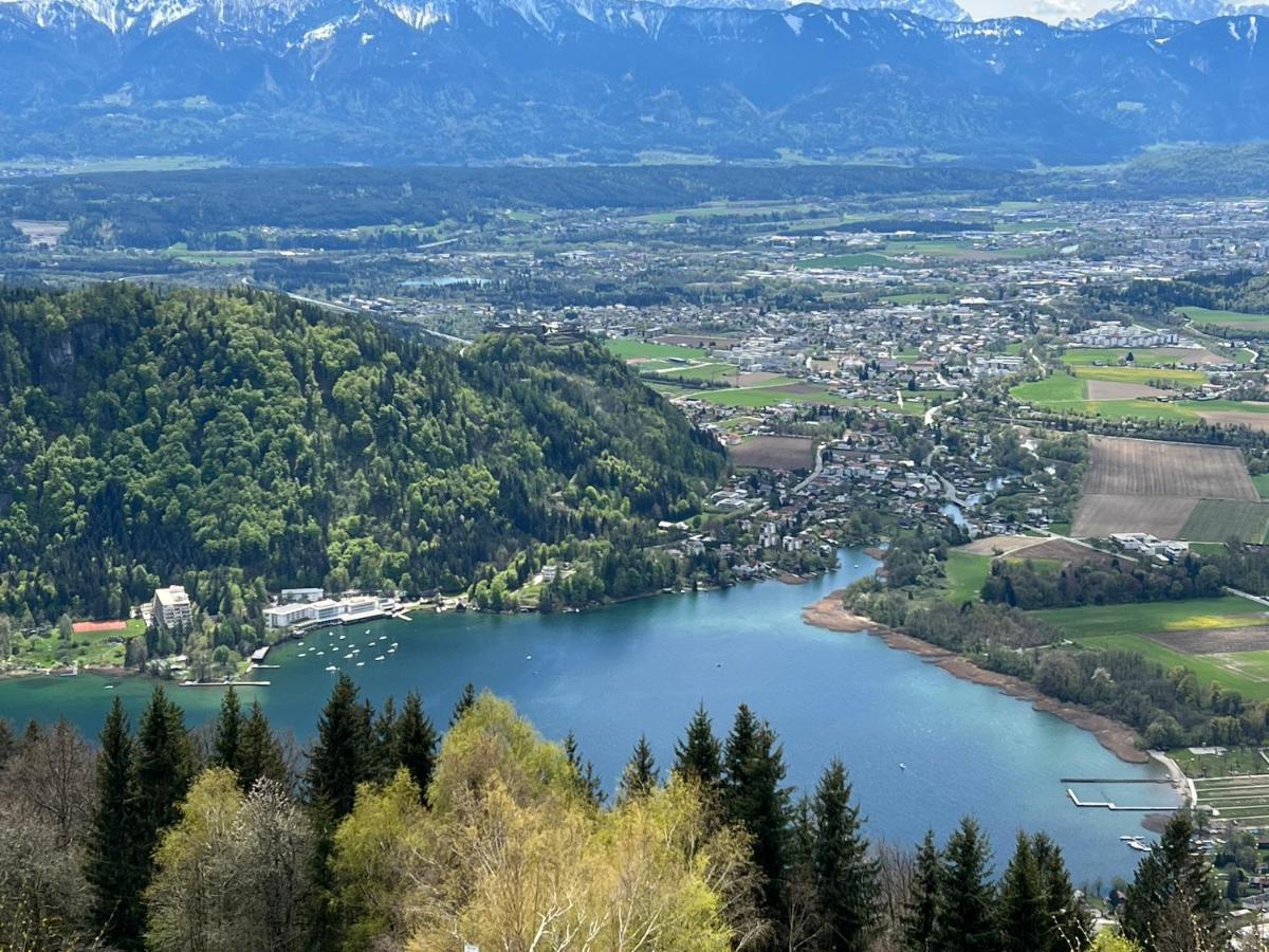 Ferienwohnung Mit Seeblick - Ossiacher See Gerlitzen 赛特朵夫 外观 照片