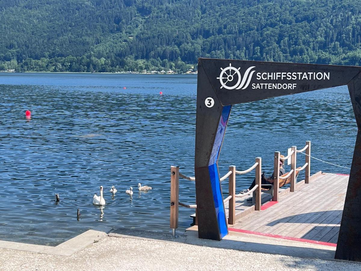 Ferienwohnung Mit Seeblick - Ossiacher See Gerlitzen 赛特朵夫 外观 照片