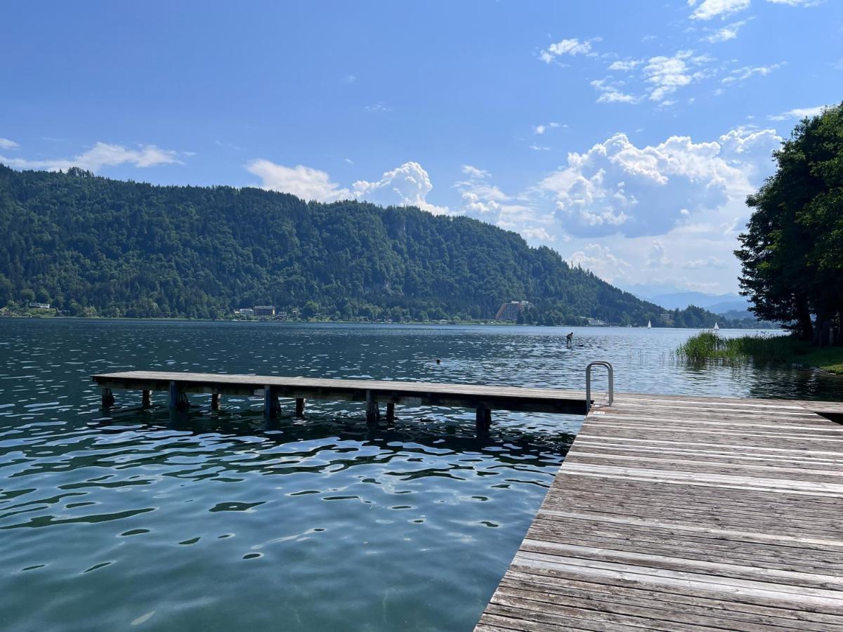 Ferienwohnung Mit Seeblick - Ossiacher See Gerlitzen 赛特朵夫 外观 照片