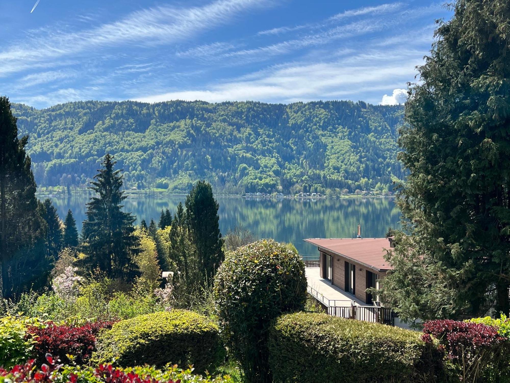 Ferienwohnung Mit Seeblick - Ossiacher See Gerlitzen 赛特朵夫 外观 照片